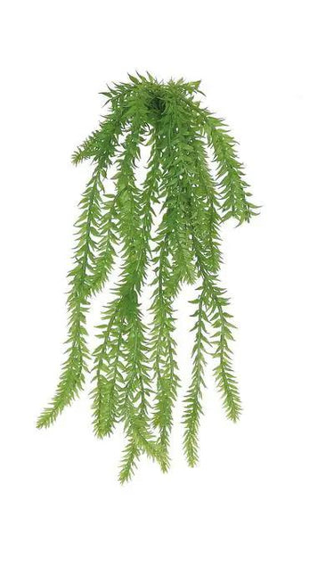 Select Thistle Tassel Grass Plant Green 15" - Artificial Non-Flowering Plants Silk