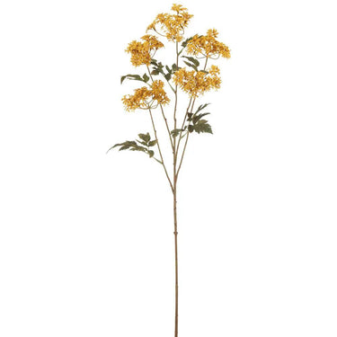 Allstate Queen Anne Lace Spray Mustard 36.5" - Artificial Flowering Plants Silk