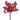 Soft Sedum Bundle silk bouquet, red, 11-inch, by Allstate