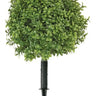 Select UV Boxwood Ball Bush w/ Stake 22" - Artificial Trees Silk