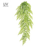 Allstate UV Boston Fern Hanging Bush 50" - Artificial Flowering Plants Silk