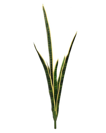Greenhouse International Sansevieria Plant Spray with 6 Leaves 41"H - Silk