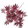 Greenhouse International Japanese Maple Bush Burgundy 27" - Artificial Non-Flowering Plants Silk