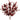 Greenhouse International Plastic Eucalyptus Bush Burgundy 18"H - Artificial Shrubs Silk