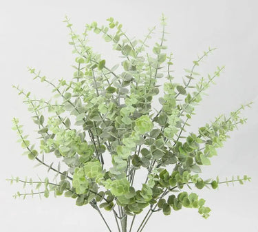 GSC Eucalyptus Bush Frosted Green 21.5" - Uncategorized Silk