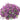 Mum Bush Purple 15.5in silk artificial flowering plant
