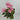 Le Fleur Geranium Bush 17" Pink - Artificial Flora Hanging Basket & Porch Pots