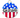 DK Designs "Welcome" Patriotic Circle Door Hanger - Decor Merchandise