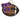 DK Designs Purple & Gold Bow Football Door Hanger - Decor Merchandise