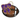 DK Designs Purple & Gold Bow Football Door Hanger - Decor Merchandise