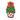 Red Dot Christmas Tree Door Hanger by DK Designs; green tree with red bead garland and red and white polka-dot pot