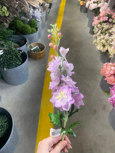 AmBest Delphinium Spray Lavender 27.5" - Uncategorized Silk