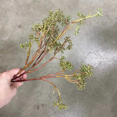 Direct Export Seeded Branch Green - Artificial Non-Flowering Plants Silk