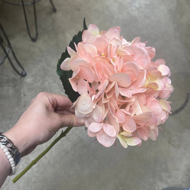 Supreme Hydrangea 18" Pink - Silk