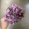 Le Fleur Dried Hydrangea Spray Purple 13" - Uncategorized Silk