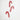 Supreme Candy Cane Stake Spray 24'' - Seasonal & Holiday Decorations Silk