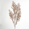 Allstate Glitter Metallic Mini Leaf Spray 33" - Uncategorized Silk