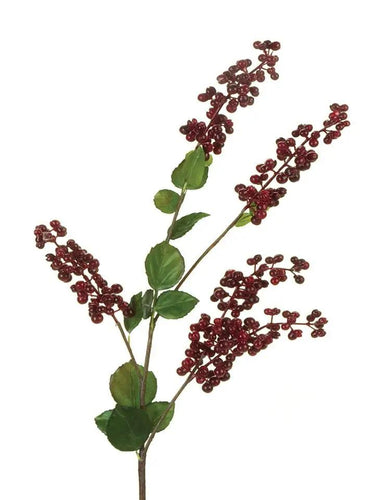 AmBest Berry Spray Burgundy 30" - Uncategorized Silk