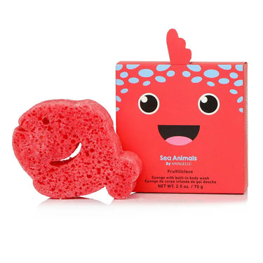 Spongelle Sea Animal Sponge Fiona Fish - Bath & Body Bath & Body