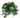 Regency UV Hydrangea Blue Hanging Basket - Artificial Flowering Plants Hanging Basket & Porch Pots