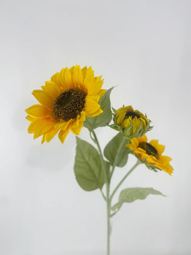 Supreme Sunflower Spray Yellow 36" - Uncategorized Silk