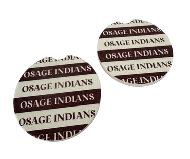 Sincere Surroundings Osage Indians Car Coaster (Set of 2) - Coasters Merchandise