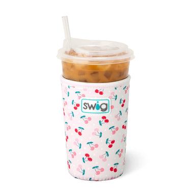 Swig Iced Cup Coolie 22oz- Cherry Pie - Cup Sleeves Merchandise