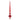 Vickerman Red Glitter Cupola Finial 2/Bag 18" - Holiday Ornaments Merchandise