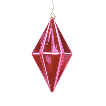 Vickerman Mauve Shiny Finial Ornament 5.5" (Bag of 4) - Holiday Ornaments Merchandise