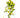 UV Real Touch Large Geranium Hanging Bush Yellow 36"