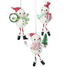 Resin Winter's Song Snowman Ornament (3 Asst) 5"