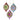 Regency Glass Reflector Finial Ornament (3 Asst) 5" - Holiday Ornaments Merchandise
