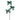 Velvet Flocked Bow Tie x3 Spray Green 30"