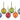 Moby Dick Rope Buoy (8 Asst) 11"L x 5"D - Uncategorized Merchandise
