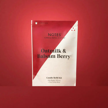Notes Oatmilk & Balsam Berry Candle Refill Kit - Candles Candles/Fragrance