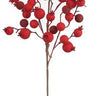 Select Rosehip Berry Spray Red 29" - Artificial Non-Flowering Plants Silk