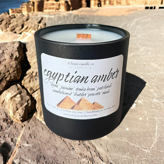 Egyptian Amber Candle