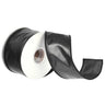 Vickerman Black Artificial Leather Ribbon 2.5" x 10 Yds - Ribbons & Trim Ribbon