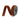 Cinnamon Velvet Ribbon by Farrisilk, 0.75 in wide x 10 yd on spool