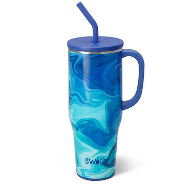 Swig Mega Mug 40oz- Blue Lagoon - Drinkware Merchandise