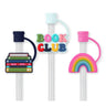 Swig Straw Topper Set- Book Club - Drinkware Merchandise