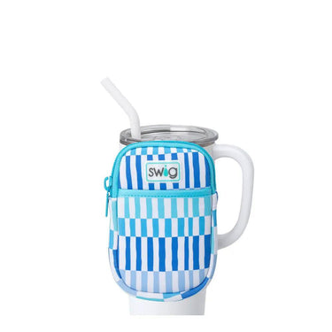 Swig Mega Mug Pouch- Glacier Stripe - Drinkware Merchandise