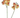 Select Real Touch Mini Phalaenopsis Orchid Orange - Uncategorized Silk