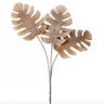Regency Foam Monstera Spray Beige 38" - Uncategorized Silk