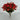 GSC Mum Bush Red/Orange 15.5" - Artificial Flowering Plants Hanging Basket & Porch Pots