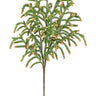 Pine spray with mini berry tips, silk, 29-inch long, Select