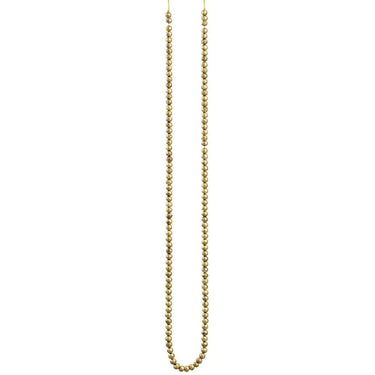 Allstate Antique Gold Wood Bead Garland 6' - Garlands Merchandise