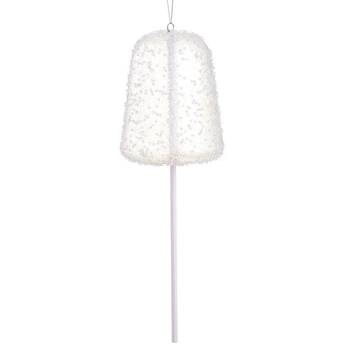 Beaded Gumdrop Pick Clear 20"