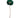 Allstate Porcelain-Look Poppy Stem Green 26" - Artificial Flowering Plants Silk