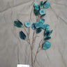 Select Silver Dollar Spray Turquoise 42" - Uncategorized Silk
